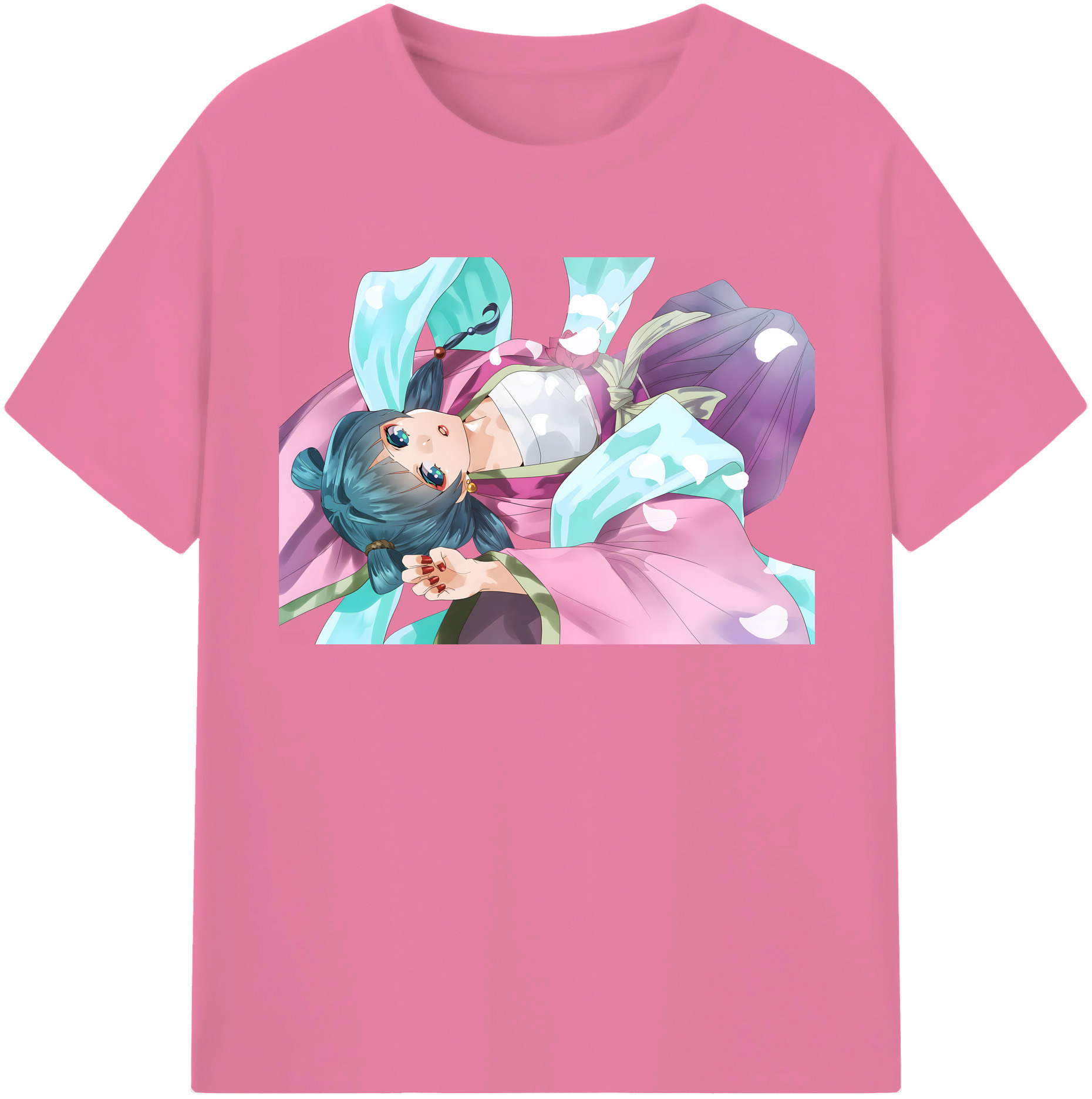 （画像用） 薬屋のひとりごと The Apothecary Diaries 綿100％半袖Tシャツ（フロントプリント）